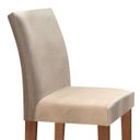 Ver imagem 7 de Conjunto Sala de Jantar Mesa Tampo Mdf Arezo 4 Cadeiras Espanha Espresso Móveis