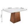 Conjunto Sala de Jantar Mesa Tampo Mdf Arezo 4 Cadeiras Espanha Espresso Móveis - 3
