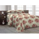 Ver imagem 1 de Cobre Leito Casal Padrão Com Fronhas Piquet Algodão 3 Peças