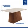 Conjunto Sala de Jantar Mesa Tampo Mdf Arezo 6 Cadeiras Espanha Espresso Móveis - 11
