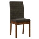 Ver imagem 3 de Conjunto Sala de Jantar Mesa Styllo 4 Cadeiras Verona Sonetto Móveis