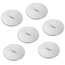 Ver imagem 2 de kit 6 Apoio Copo Bolacha Xicara de café em Inox -Redondo 7cm