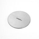 Ver imagem 3 de kit 6 Apoio Copo Bolacha Xicara de café em Inox -Redondo 7cm