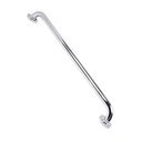 Ver imagem 2 de Alça Barra de Apoio Aço Inox Kit 2 Uni Suporte 70Cm Box Banheiro Acessibilidade Gestante Idoso Crian
