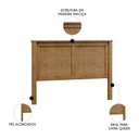 Ver imagem 3 de Cabeceira Cama Box Casal Queen 160cm Lázio Freijó F07 - Mpozenato