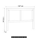 Ver imagem 4 de Cabeceira Cama Box Casal Queen 160cm Lázio Freijó F07 - Mpozenato