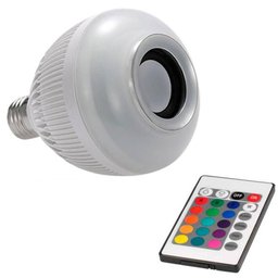 Lâmpada Led Musical Bluetooth Rgb com Controle Remoto - 1