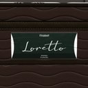 Ver imagem 7 de Conjunto Box Mola Probel Loretto Solteiro 88x54cm