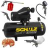 Compressor de Ar Schulz Audaz Mcsv 20/150 20pcm 150lt Kit Acessórios 220/380v - 1