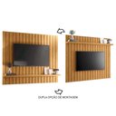 Ver imagem 5 de Painel Tv 60 Pol 160cm Suspenso Ripado Link Cinamomo - Hb Móveis