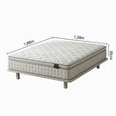 Ver imagem 5 de Jogo Cama Lençol Fiore Casal Padrão Estampado 180 Fios 100% Algodão com Babadinho 4 Peças Salmã