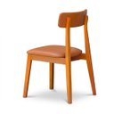 Ver imagem 5 de Kit 6 Cadeira de Jantar Madeira Maciça Alice Estofada Premium Ergonomica Confortável Di Franco