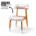 Ver mais imagens de Kit 6 Cadeira de Jantar Madeira Maciça Alice Estofada Premium Ergonomica Confortável Di Franco