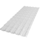 Ver imagem 1 de Telha Pvc Plan 2,42m X 88cm Branca 6 Ondas - P3010053 - Afort