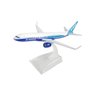 Avião Miniatura de Metal Boeing em Escala 1:400 Colecionável com Base em Acrílico Decoração:ap737-p - 1