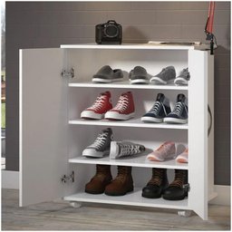 Armário Balcão 2 Portas Multiuso Base Organizador - 4