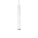 Ver imagem 2 de Pendente Tubo Palito 30cm - Branco com Anel Prata