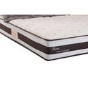Ver imagem 3 de Cama Box Baú Queen: Colchão Molas Herval Masterpocket Ensacadas Ness + Base Crc Suede Brown(