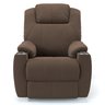 Poltrona do Papai London Linho Marrom Glider Elétrico e USB - 3