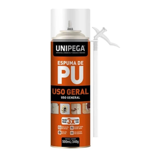 Espuma Expansiva 500ml 340g Unipega