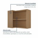 Ver imagem 5 de Cozinha 11 Peças Condessa Canto Torre Quente 100% MDF Bege/Carvalho Greige