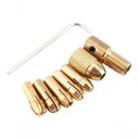 Ver imagem 3 de Mini Mandril Acoplável. Mandril para Motor Kit 7 Peças