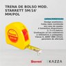 Trena de Bolso Série 5m/16' Mm/pol Sts34-5me - Starrett - 3