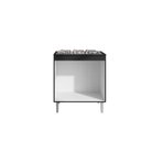 Ver imagem 5 de Kit Balcão Gabinete para Pia Andreia 150cm C/ Balcão Cooktop 4 ou 5 Bocas - Ajl Móveis Kit Balcão Ga
