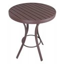 Ver imagem 1 de Mesa de Centro Emily com Tampo Ripado em Alumínio para Área, Jardim, Edícula, Piscina e Decoração Tr