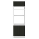 Ver imagem 2 de Torre Quente Glamy 3 Portas Branco e Preto Madesa