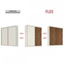 Ver imagem 2 de Guarda-Roupa Solteiro Zurique 2 Portas 4 Gavetas 100% Mdf Flex Off White/Off White/Brauna - Europa M
