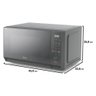 Micro-ondas 20l Prata Porta Espelhada Mastercook Midea Mhp20s2 220v - 5