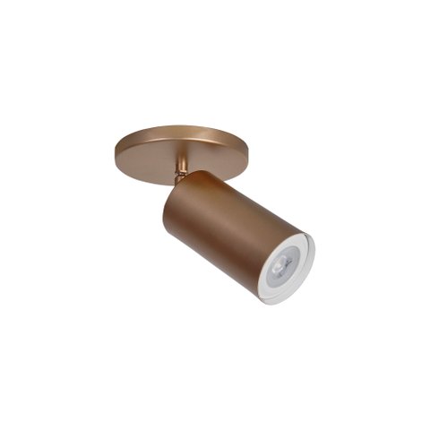 LUMINÁRIA SPOT TRILHO 1 LAMP E27 PAR20 BRONZE MATE - 6015/1 BZM
