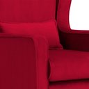 Ver imagem 5 de Kit 2 Poltrona Aurora Balanço Vovo Veludo Vermelho - Fm
