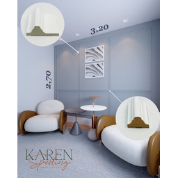 Kit Boiserie com Projeto Collab - 2
