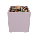 Ver imagem 3 de Baú Organizador de Brinquedos Mdf com Rodízios Plancasa:lavanda