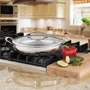 Ver imagem 2 de Cuisinart Panela Inox Contour 12" com Tampa de Vidro