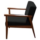 Ver imagem 6 de Poltrona Decorativa Vitoria P/ Sala e Recepção - Lobo Shopp:preto