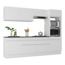 Ver imagem 1 de Armário de Cozinha Completa 5 Peças com Rodapé Mp2180 Made Multimóveis Branco