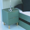 Ver mais imagens de Quarto Ditália Comoda Dm-243+2 Mesas de Cabec Dm-125 Verde