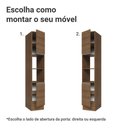Ver imagem 4 de Paneleiro 40 Cm 2 Portas e 2 Nichos Rustic Glamy Madesa