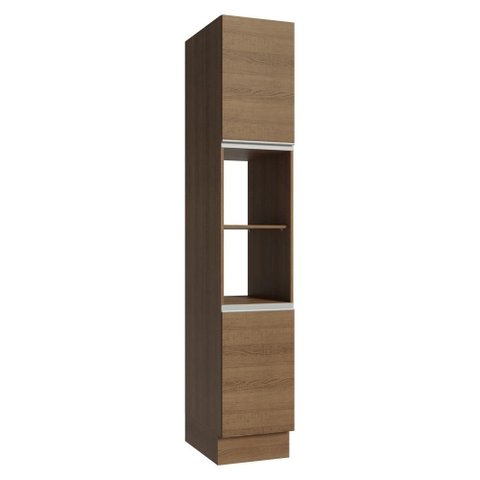 Paneleiro 40 Cm 2 Portas e 2 Nichos Rustic Glamy Madesa
