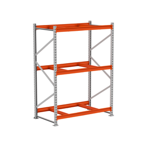 Mini Porta Pallet Inicial 500kg com 3 Longarinas 2,00 X 1,20 X 0,80 sem Bandeja - Ultra Móveis