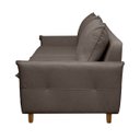 Ver imagem 6 de Sofá Living 3 Lugares Berlim 185cm Bouclê Confortável Moderno Braço Fino Sala Apartamento Recepção:m