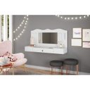 Ver imagem 1 de Penteadeira 2 Portas 1 Gaveta com Espelho Vip Colibri