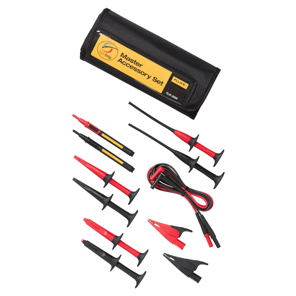 Conjunto de Acessórios Master Ponta de Prova Suregrip Fluke Tlk225 2097031 - 1