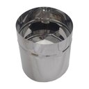 Ver imagem 2 de Chapéu Chaminé Canhão Sputinik Inox 110mm - Volpato, Tamanho: 110mm