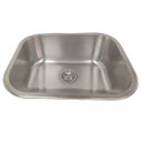 Ver imagem 1 de Tanque Lavanderia 30 Litros Aço Inox Lava Roupa Tecido Aço Inox Valvula Sifao Lavabo Lavanderia Vara