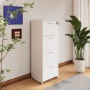 Ver imagem 2 de Arquivo New City 4 Gavetas para Pasta Suspensa 46,5 cm Branco Gebb Work