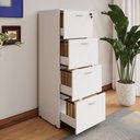 Ver imagem 3 de Arquivo New City 4 Gavetas para Pasta Suspensa 46,5 cm Branco Gebb Work